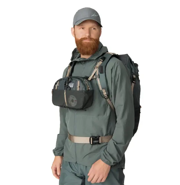 ULBC Waistbag 3 Charcoal/Algae Green 