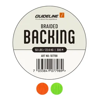Braided Backing 50 lbs 300M Lime Green