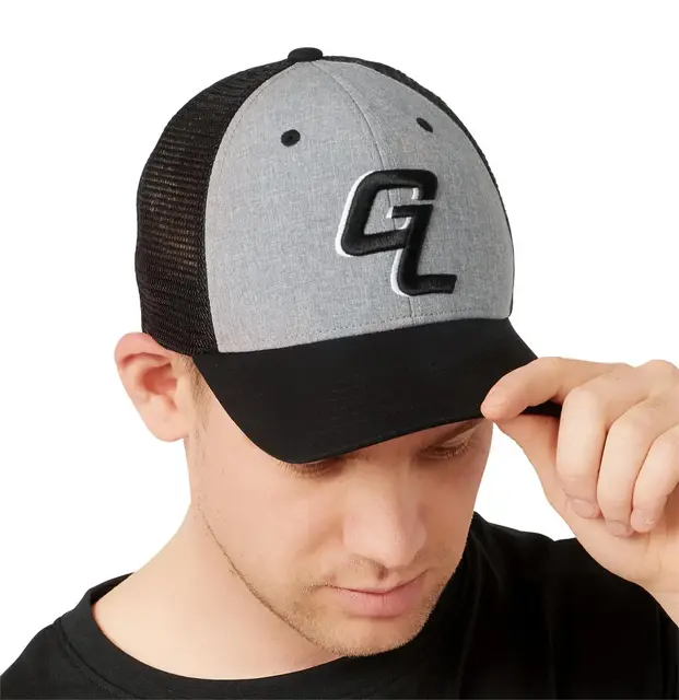 GL Logo Cap Heather Grey/Black 