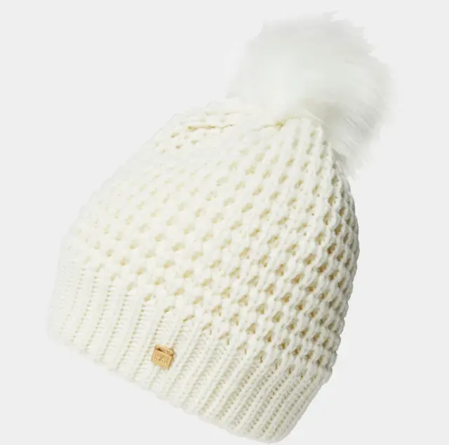 HH Rib Beanie White 