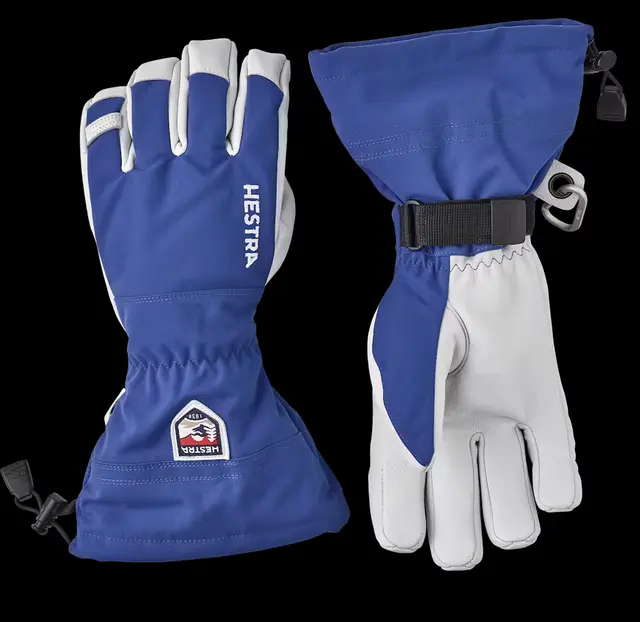 Army Leather Heli Ski Royal blue 8 
