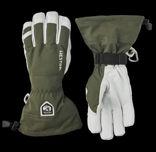 Army Leather Heli Ski 7 Grønn 