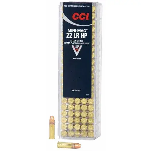 CCI Mini Mag kal 22 LR Hollow Point 