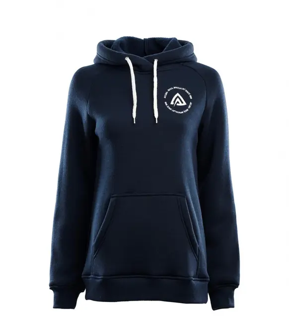 Aclima FleeceWool Hoodie, Woman M Navy Blazer 