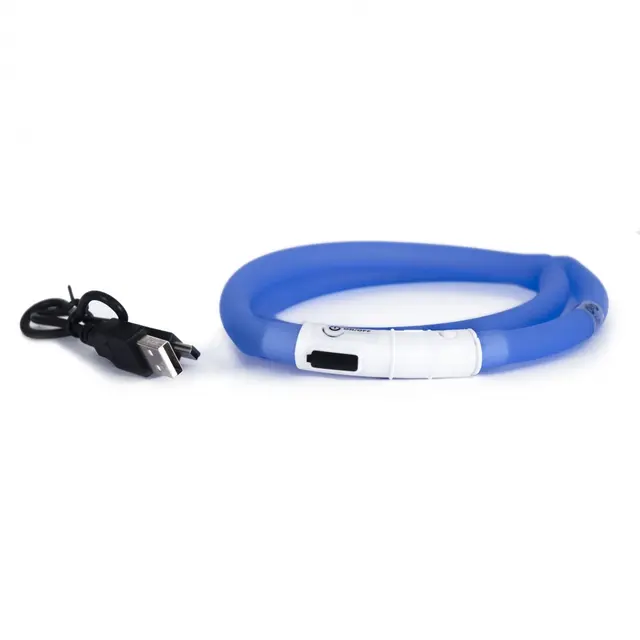 Led-Ring Silikon Oppladbar Blå 