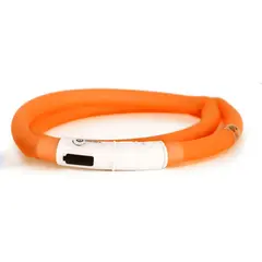 Led-Ring Silikon oppladbar Orange