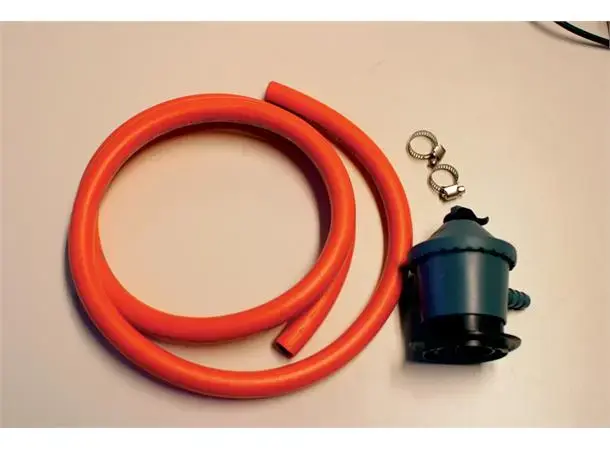 Gassregulator m/1,1 og 2,5m Slange 