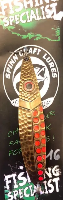 Spinn Craft 16g Rød UV 