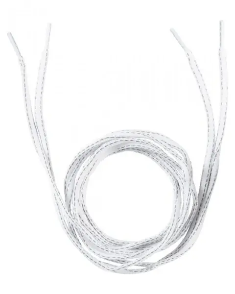 Ronhill Reflective Laces White 