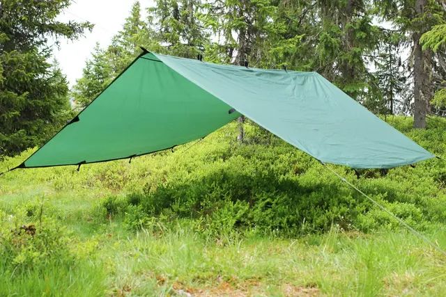 Tarp/Gapahuk m/tau og plugger 