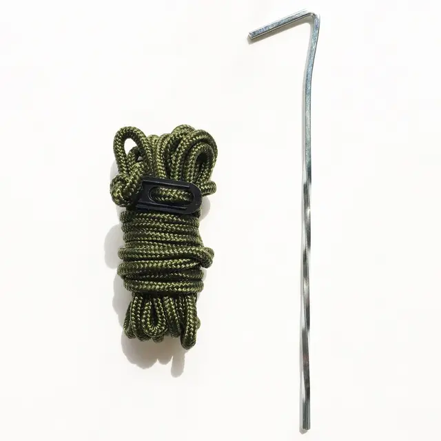 Tarp/Gapahuk m/tau og plugger 