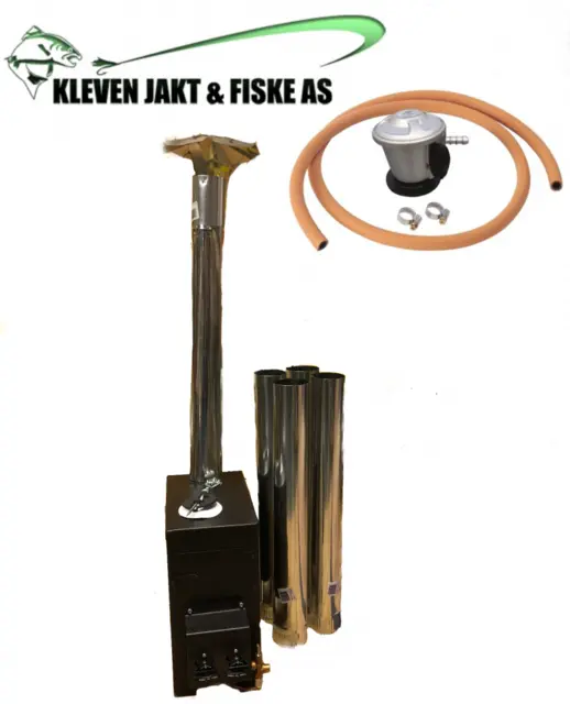 Gassovn 2 brenner 