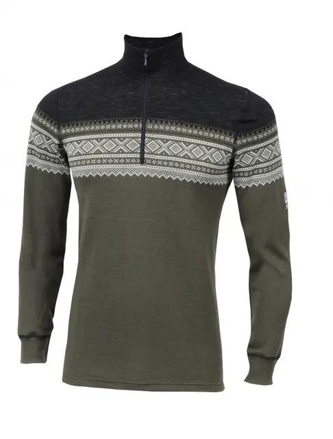 DesignWool MARIUS Mockneck, Man XS Nordmarka 