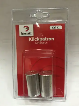Klikkpatroner 2-pk Kal 12 