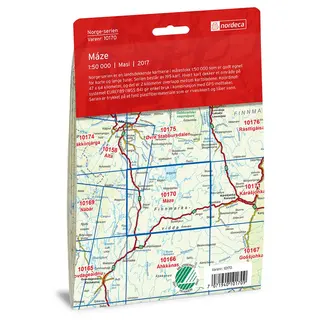 Kart 10170 Maze 1:50 000
