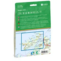Kart 3048 S&#248;r&#248;ya Topo 3000
