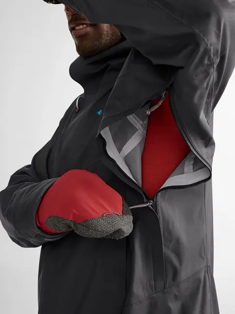 Klättermusen Brage 2.0 jacket M's L Raven 