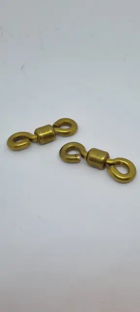 Swivels nr 75 Messing 2stk 