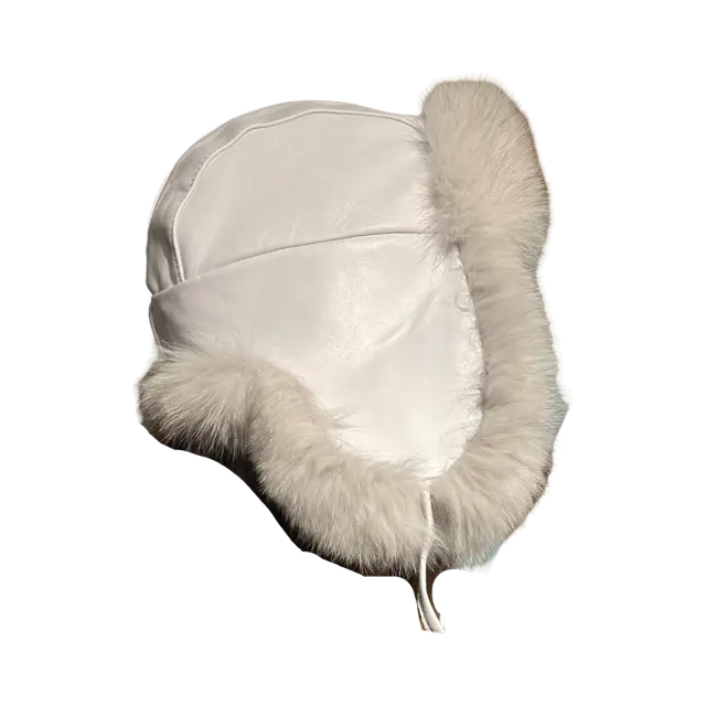 Skinnlue 56 White Leather 