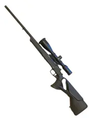 Pakketilbud Blaser 6,5x55 Med swarowski z3 kikkert og lyddemper