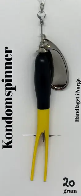 Kondomspinner Gul/Svart 20g 
