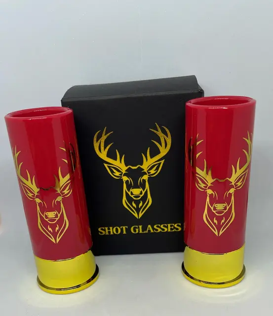 Shot Glasses Red 