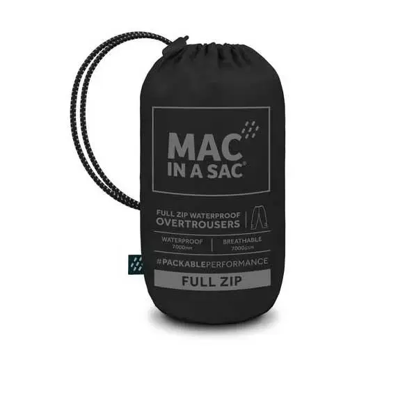 Mac in a Sac Overtrousers Black XL 