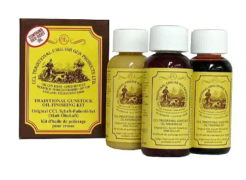 CCL Gunstock Oil Finishing Kit 3x50 ml 