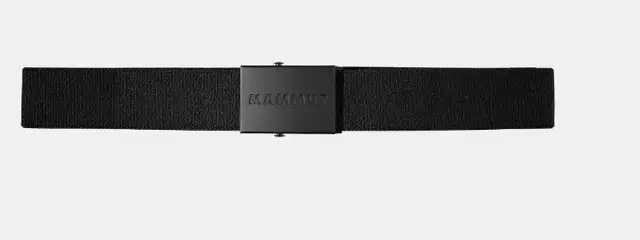 Mammut Logo Belt Black 