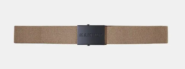 Mammut Logo Belt Dark Sand 