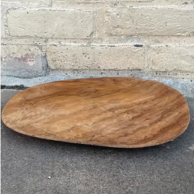 Classic Teak ovalt fat 37x30 