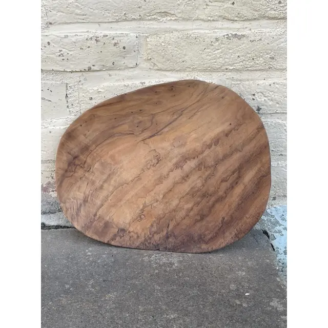 Classic Teak ovalt fat 37x30 