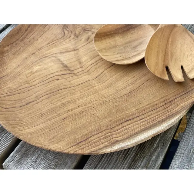 Classic Teak rundt fat Ø30 