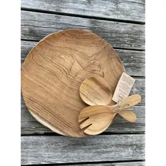 Classic Teak rundt fat &#216;30