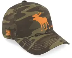 MJM Hunting Cap Camo Brown Moose