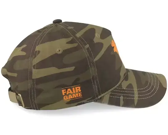 MJM Hunting Cap Camo Brown Moose 