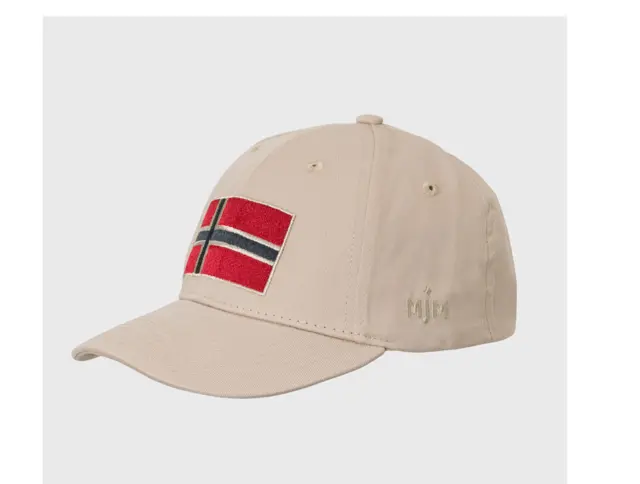 MJMBB Cotton Beige Norsk Flag 