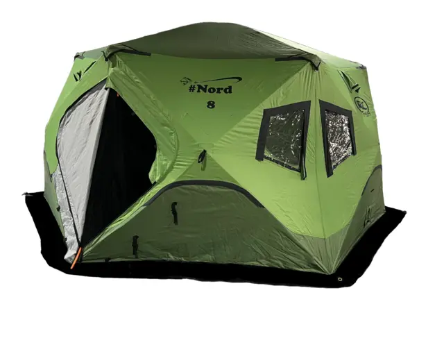 #Nord 8P 24 Modell Pop-up telt for helårsbruk, fornyet mod. 