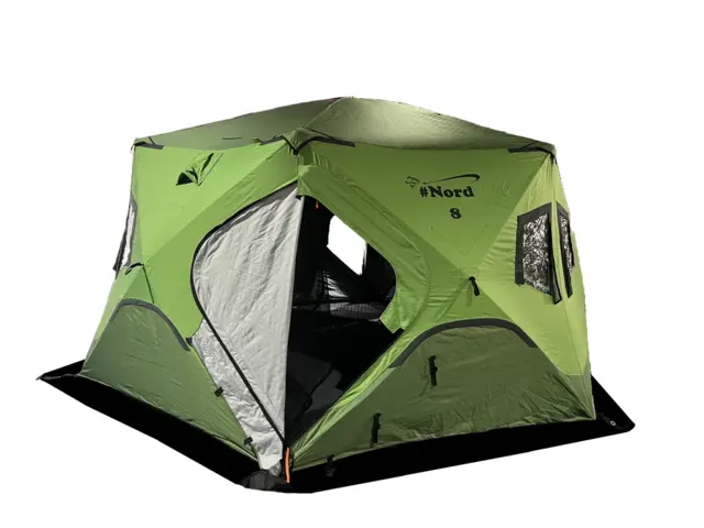 #Nord 8P 24 Modell Pop-up telt for helårsbruk, fornyet mod. 