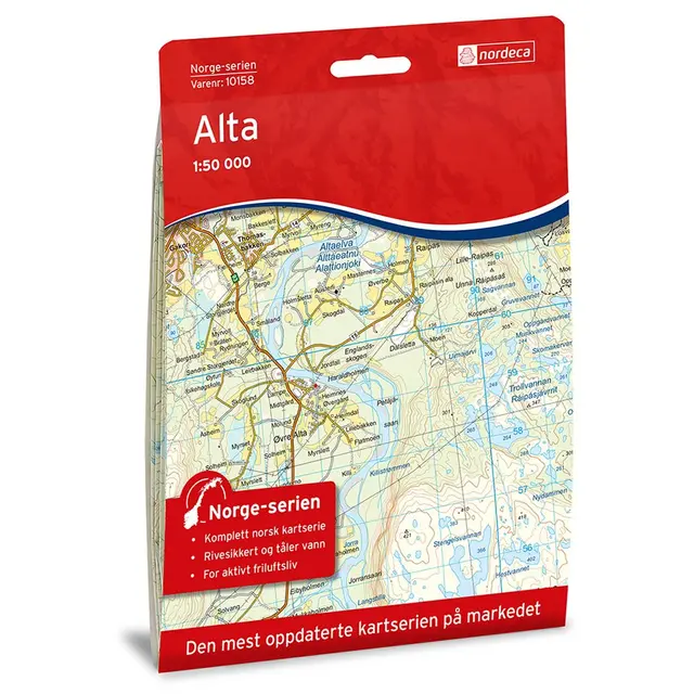 Norge-serien ALTA 1:50000 