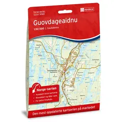 Norge-serien GUOVDAGEAIDNU 1:50000