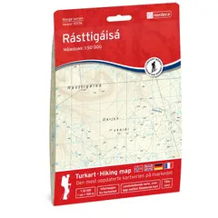 Norge-serien RASTTIGAISA 1:50000