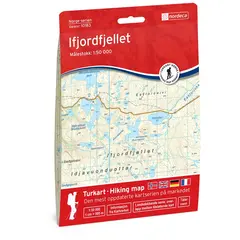 Norge-serien IFJORDFJELLET 1:50000