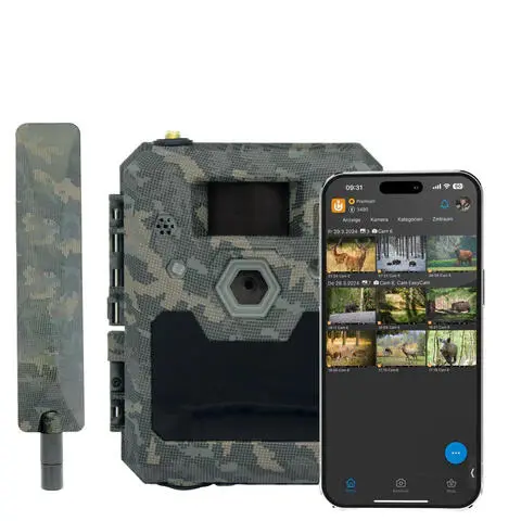 ICU Clom Cam 6 - inkl SD-kort App- og serverbasert 4G viltkamera 