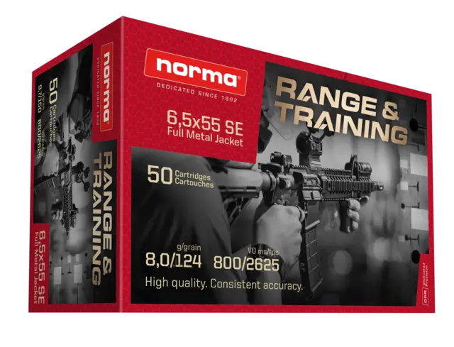 Norma Trainer 6,5x55 8g/124gr 