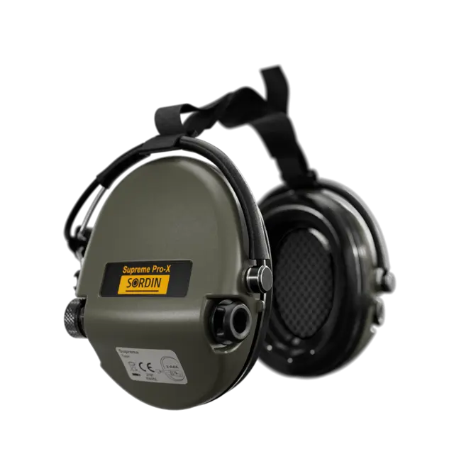 Sordin Supreme Pro-X Neckb. HEAR2 Green 