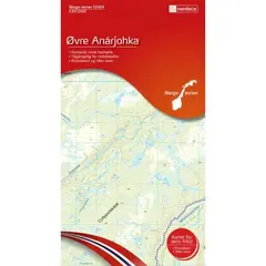 Kart 10164 &#216;vre Anarjohka 1:50 000