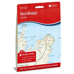 Kart 10193 Nordkapp 1:50 000