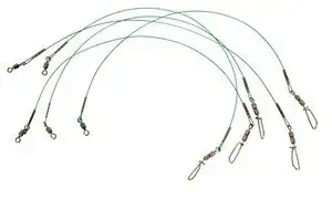 Stålfortøm Ifish 15cm 