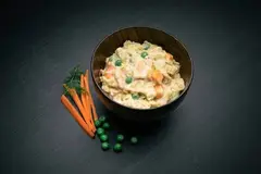 Real Turmat Laks m/pasta og fl&#248;tesaus